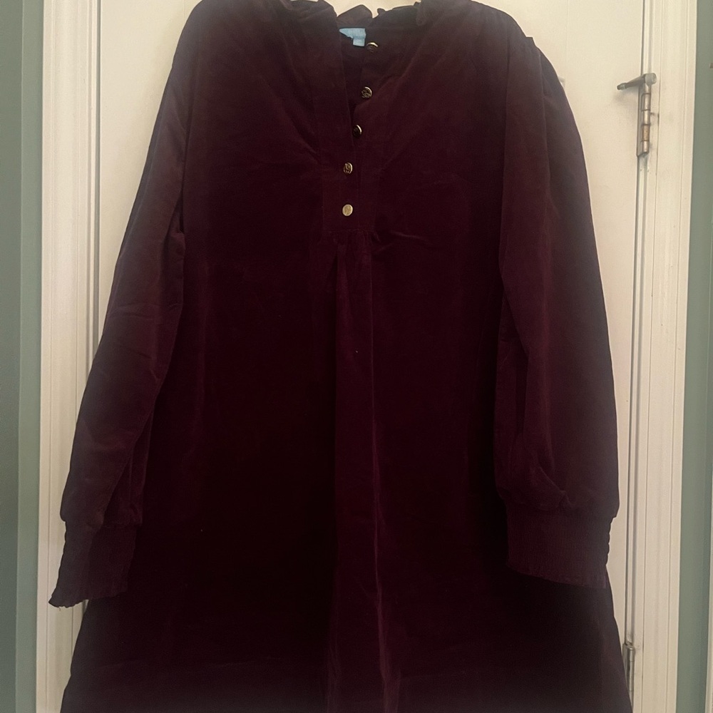 Draper James Rich Burgundy/ Plum Dress